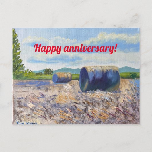 任意のホリデーカード シーズンポストカード (正面)