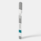 任意のモダンカラー詳細イニシャルを持つ山形 Case-Mate iPhoneケース (裏面 / 右)