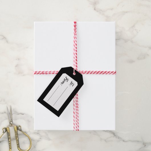 任意のユニセックス大事な行事カスタマイズ可能クラフト ギフトタグ (より糸付き)