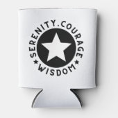 任意のロゴプロモーションリカバリセンターの商品 缶クーラー (正面)