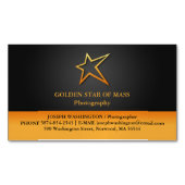 任意のロゴ マグネット名刺 (正面)