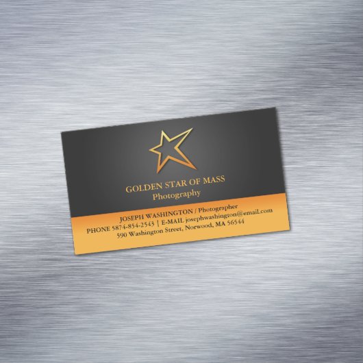 任意のロゴ マグネット名刺 (インサイチュ)