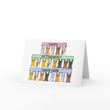 任意の名前でカスタマイズできる退職カード