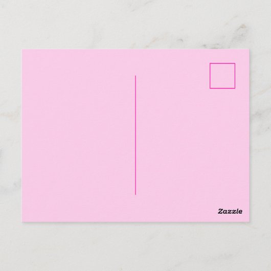 任意の名前へのカスタマイズ可能な文字ハッピーバースデー ポストカード (裏面)