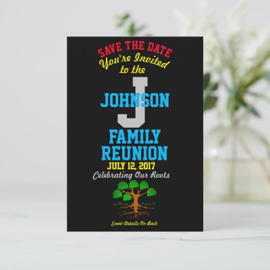 任意の名前 家族再会 イベント 任意の日付 セーブザデート (スタンド正面)