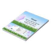 任意の場合キャンディバーラッパーパーティーの好意 ノートパッド (回転)