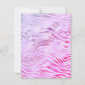 任意の大事な行事ホログラフィックゼブラストライプカード (正面)