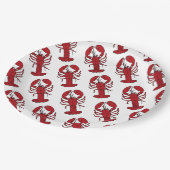 任意の大事な行事ロブスター焼き付け/沸騰パーティー ペーパープレート (アングル)