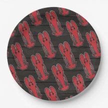 任意の大事な行事ロブスター焼く/素朴な裏庭を沸騰