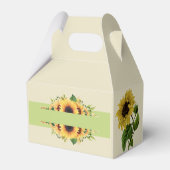 任意の大事な行事用ひまわり フェイバーボックス (裏面サイド)