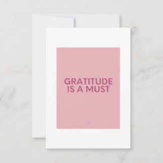 任意の大事な行事  サンキューカード