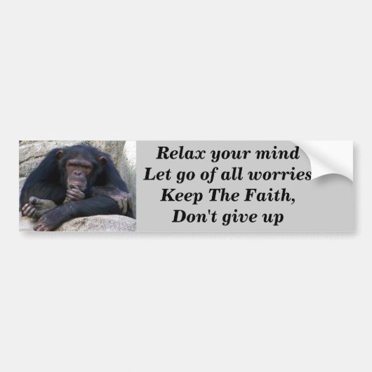 任意の大事な行事_ バンパーステッカー (正面)