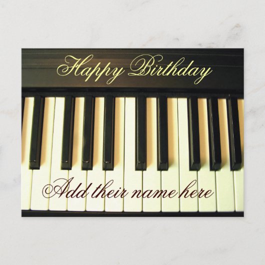 任意の大事な行事_ ポストカード (正面)