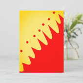 任意の大事な行事 招待状 (スタンド正面)