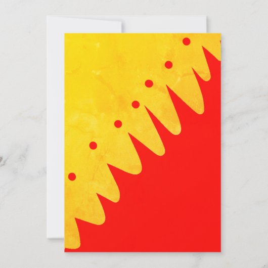 任意の大事な行事 招待状 (裏面)