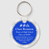 任意の年と色の格安クラス懇親会ギフトアイディア キーホルダー (正面)