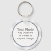 任意の年と色の格安クラス懇親会ギフトアイディア キーホルダー (裏面)