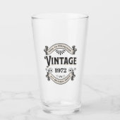 任意の年のヴィンテージ誕生日 タンブラーグラス (正面)