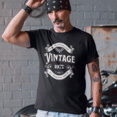 任意の年のヴィンテージ誕生日 Tシャツ