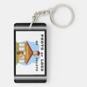 任意の年の色、クラス懇親会ギフト、記念 キーホルダー (裏面)