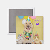 任意の年の誕生日マグネット マグネット (正面/裏面)