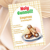 任意の年齢の神聖なカノリモダン誕生日パーティギンガム 招待状