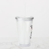 任意の年齢の誕生日準備ができてセット環境にやさしいことをしようレースカー アクリルタンブラー (右)