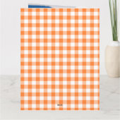 任意の年齢オフェミニンレンジ7フォトコラージュ誕生日 カード (裏面)