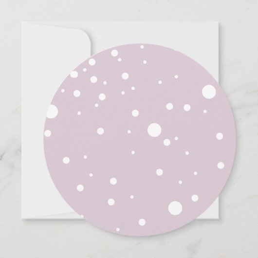 任意の年齢クリスマステーマくるみ割り誕生日 招待状 (裏面)