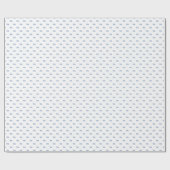 任意の年齢水色トラクターの誕生日 ラッピングペーパー (フラット)