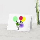 任意の年齢誕生日カード カード (裏面)