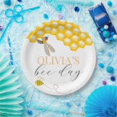 任意の年齢、蜂のテーマ誕生日 ペーパープレート (パーティー)