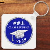 任意の年、クラス懇親会のお土産、色を変更 キーホルダー (裏面)