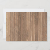 任意の年 - 結婚記念日 フォト招待状 招待状 (裏面)