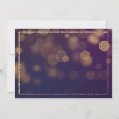 任意の年 - 結婚記念日 ライト 招待状 (裏面)