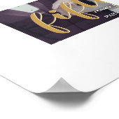 任意の年 - 結婚50周年記念 & 写真 ポスター (角)