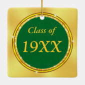 任意の年，色，クラスのギフト懇親会,懇親会 セラミックオーナメント (裏面)