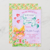 任意の数のバースデーパーティ招待状 招待状 (正面/裏面)