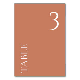 任意の数ミニマルテラ結婚コッタのテーブル番号 テーブルナンバー