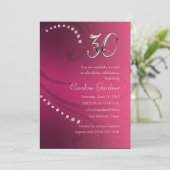 任意の数値誕生日招待状 招待状 (スタンド正面)