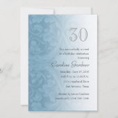 任意の数値誕生日招待状 招待状 (正面)