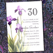 任意の数値誕生日招待状 招待状