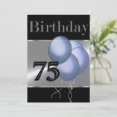 任意の数値誕生日招待状 招待状 (スタンド正面)