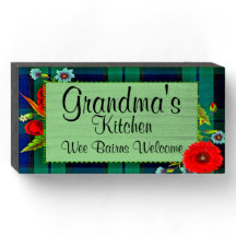 任意の文字おばあちゃんキッチンWee Bairnsへようこそ