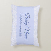 任意の文字おばあちゃんestおばあちゃん赤ちゃんブルーを変更 アクセントクッション (裏面(縦))