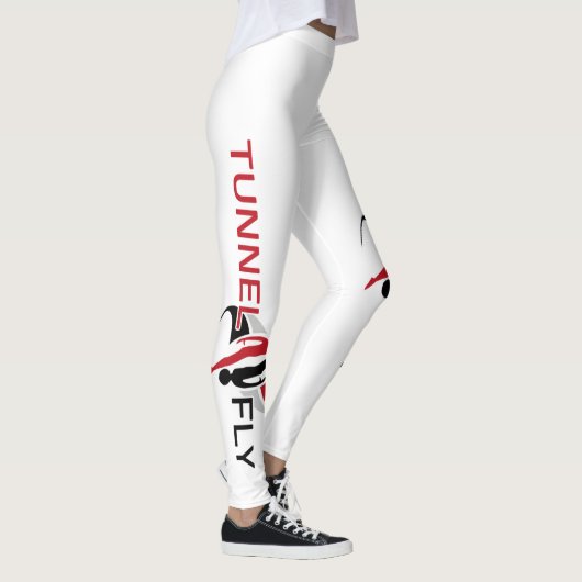 任意の文字でカスタマイズ可能なスポーツのレギンス レギンス (右)