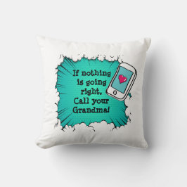 任意の文字の変更 – おばあちゃんのギフトピローを呼び出す クッション