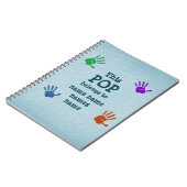 任意の文字の変更 – ポップ・アートのこれは属する。.... ノートブック (左側)