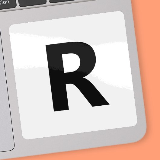 任意の文字を選択 | フォント: Open Sanコンデンスドはっきりした シール