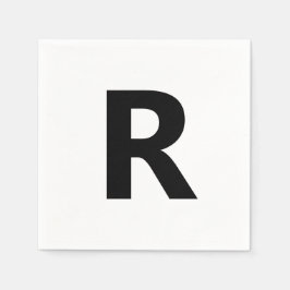 任意の文字を選択 | フォント: Open Sanコンデンスドはっきりした スタンダードカクテルナプキン